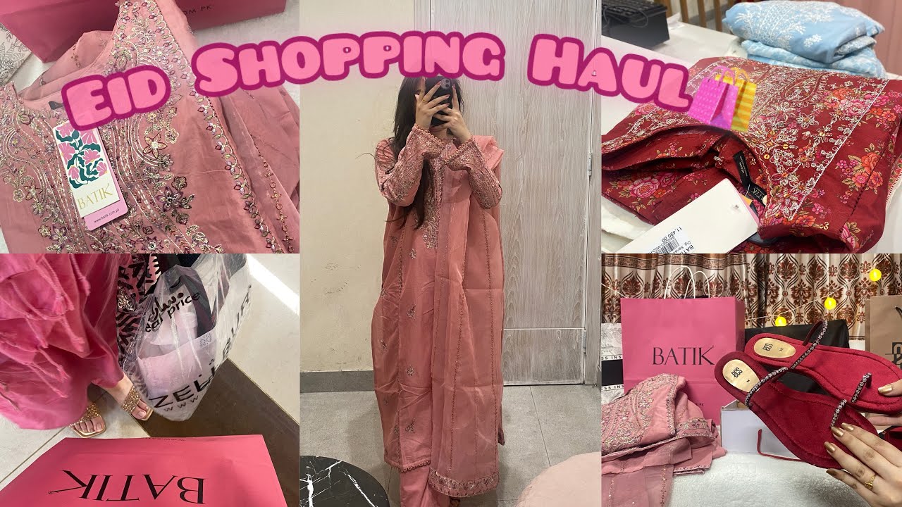 Eid Shopping Haul | Eid outfits and Everything we got🛍️.