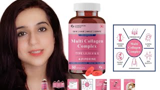 Carbamide forte Multi Collagen complex review #Collagen #glowingskin