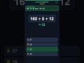 Calcul Mental Moyen #1 - Part 3/4 #Shorts