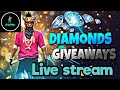 🛑Freefire live||DIAMOND giveaway By Fun Custom Tournament