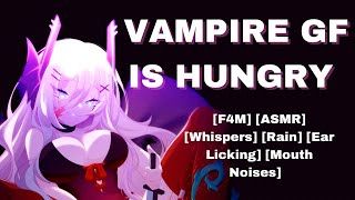 Vampire Gf Is Hungry For You F4M Asmr Ear Licking Roleplay Rain