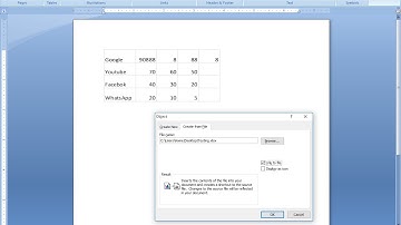 How to Insert Excel Sheet In MS Word (Edit & work Excel file in Word)