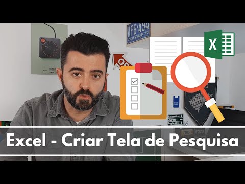 Excel - Criando tela de Pesquisa (Filtro Avançado com Macro)