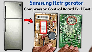 การทดสอบการควบคุมคอมเพรสเซอร์อินเวอร์เตอร์ตู้เย็นของ Samsung (บอร์ด IPM) ล้มเหลว