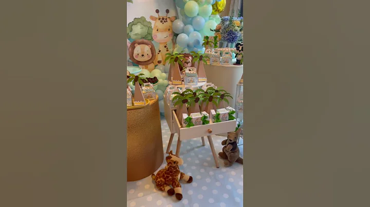 #partydecorations #safari #animal #birthday #philadelphia