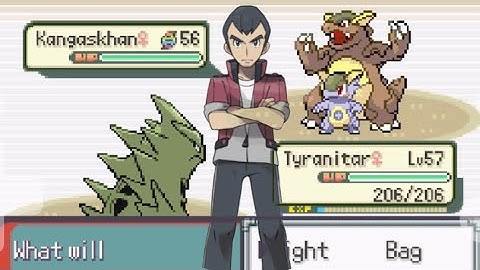 Pokémon Inclement Emerald Norman CRAZY HARD CHALLENGER mode