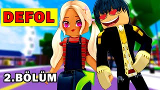 ZENGİN ZORBA KUZENİYLE SEVGİLİ OLMAM İÇİN BENİ POPÜLER KIZA DÖNÜŞTÜRDÜ #2 (Roblox Brookhaven 🏡Rp)