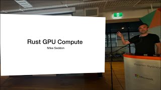 Mike Seddon  Rust GPU Compute