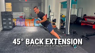 45 Degree Back Extension Form & Regressions