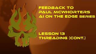 Homework for Paul McWhorters AI on the EdgeSeries Lesson13