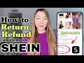 HOW TO RETURN SHEIN ITEMS *refund timeline* EASY STEP BY STEP GUIDE | SIMPLY PINAY ♥️