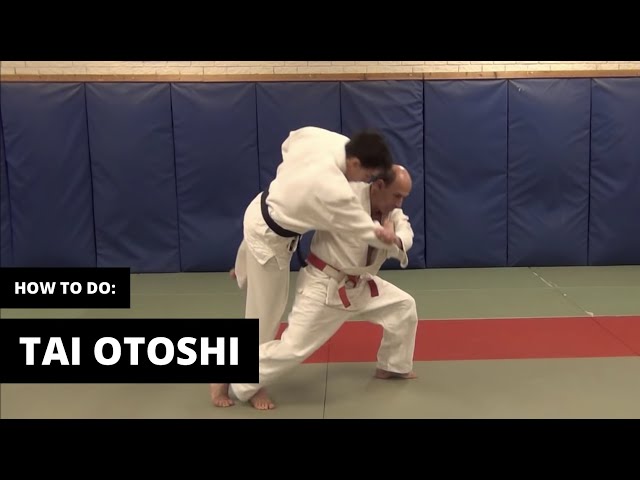 How to do Tai Otoshi - YouTube