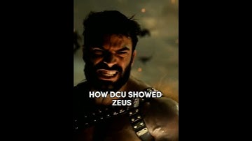 How mcu showed zeus vs How dcu showed zeus #shorts #marvel #dc