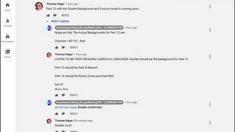 Proof that Thomas Hager can’t handle people not doing modes or backgrounds he wants for errors