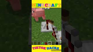 How to Make a Trampoline in Minecraft | Minecraft tiktok Hacks #shorts