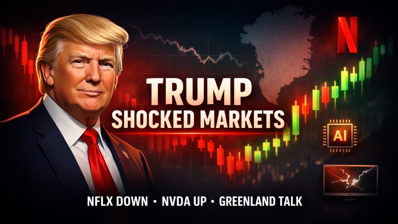 Trump Shocked Markets | Netflix Drops, Nvidia Rallies | Stock Market Update