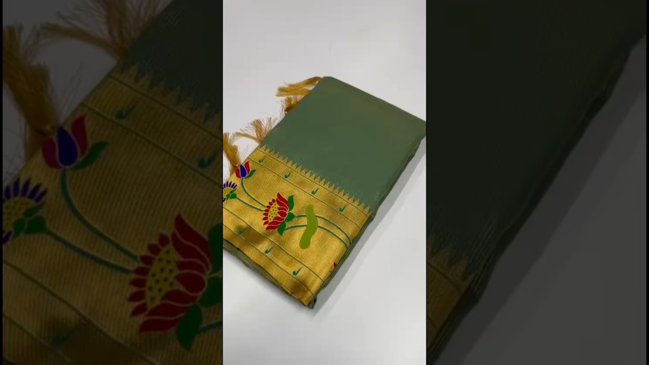 Super Hit Brocade Tissue Silk Paithani Saree