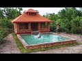 Build A Survival Mud House And A Brick Swimming Pool In The Forest Build A Survival Mud House And A Brick Swimming Pool In The Forest