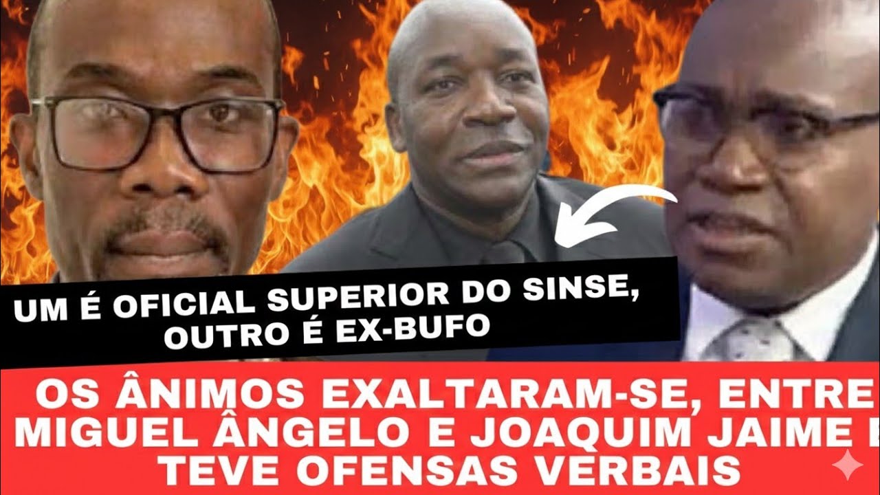 DEBATE SAI DO CONTROLO E TERMINA COM OFENSAS EM DIRECTO: JOAQUIM JAIME ABANDONA O PROGRAMA AO VIVO