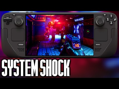 System Shock Remake on Steam Deck - 60 and 40 FPS