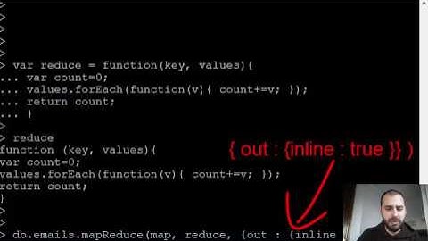 MapReduce using MongoDB