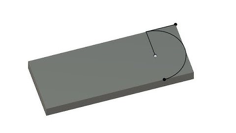 Easy CNC Radius Cutting using G02 and G03 to round off a workpiece or cut a circle.