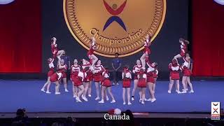 Team Canada Adaptive Abilities Unified Median ICU Worlds 2022