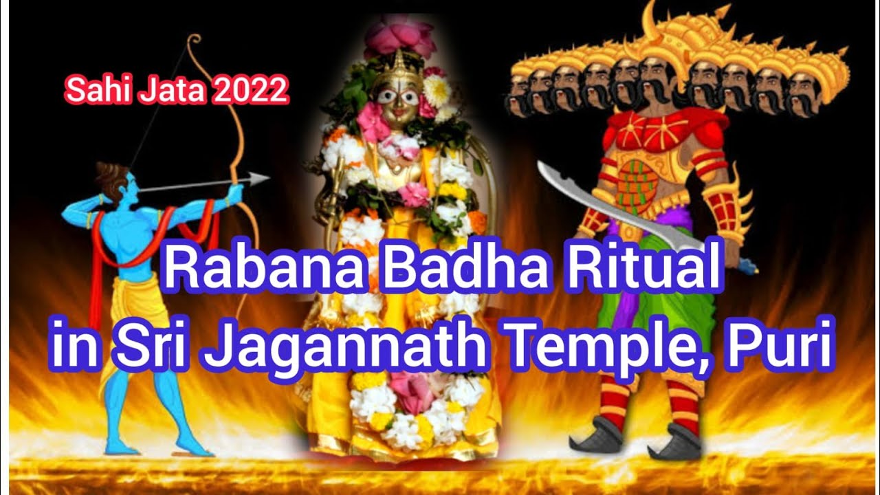 Ravan Badha Ritual in Sri Jagannath Temple Puri | Sahi Jata 2022 ...