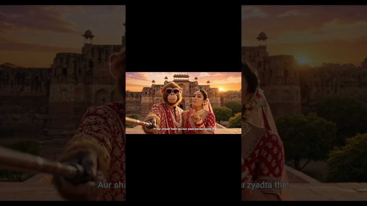 Bandar Ki Nayi Dulhan 👰 AI Funny Vlog | Monkey Wedding 2025 