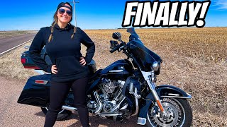 DON'T do this to start your dead motorcycle.. | First Harley ride of the year!