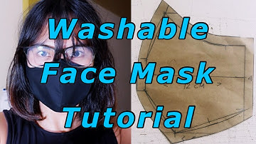 FACE MASK TUTORIAL | PATTERN MAKING | SEWING | LA MODÉLISTE