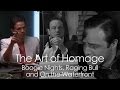 The art of homage vol1 boogie nights raging bull and on the waterfront