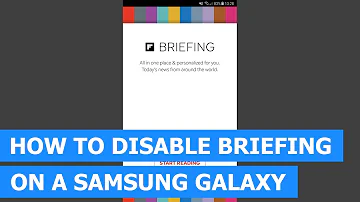 How do I enable briefing?