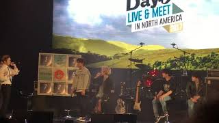 Sungjin dances to Gashina: Day6 in Detroit