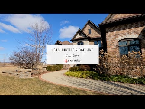 1815 Hunters Ridge Lane, Sugar Grove, IL home video tour