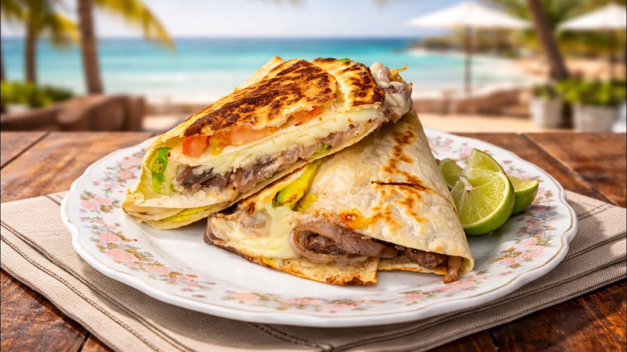 !! Wrap de Carne !!🥟