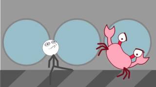 stickman vs mr. crab vs the spider