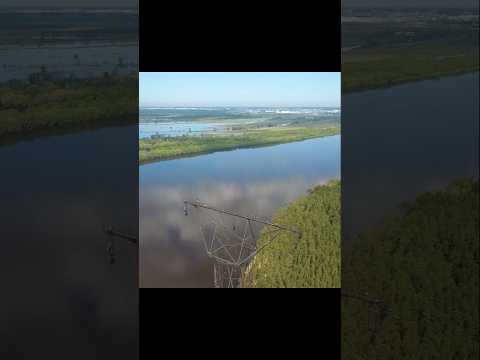 Второй этап реконструкции Шуховской башни на Оке #башня #связь