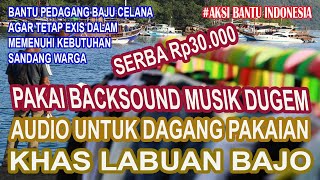 Suara Untuk Dagang Pakaian Obral Serba Tiga Puluh Ribuan | Pakai Musik Dugem