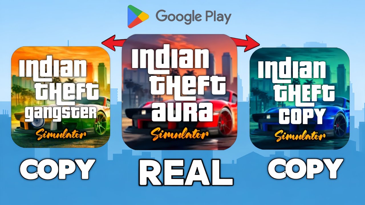 I Tried Best Copies Games of INDIAN THEFT AUTO 😍!