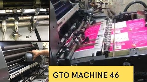 heidelberg gto machine operating system full video in pakistan 🇵🇰 😀 #printmedia #offset #printing