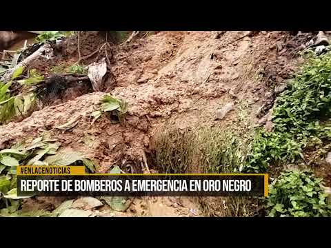 Reporte de Bomberos Voluntarios tras emergencia en el barrio Oro Negro