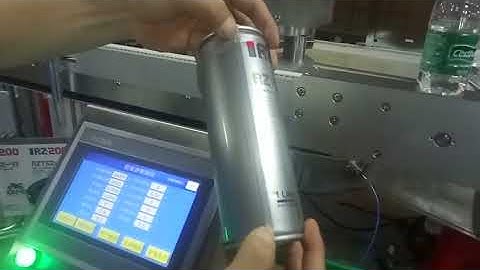 automatic sticker labeling machine calibrating video bottle label applicator