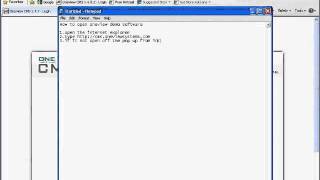 how to open demo oneview software