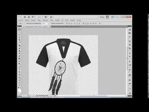 Diseña Polos en Photoshop Facil - Mas Link de Templates!!! - YouTube