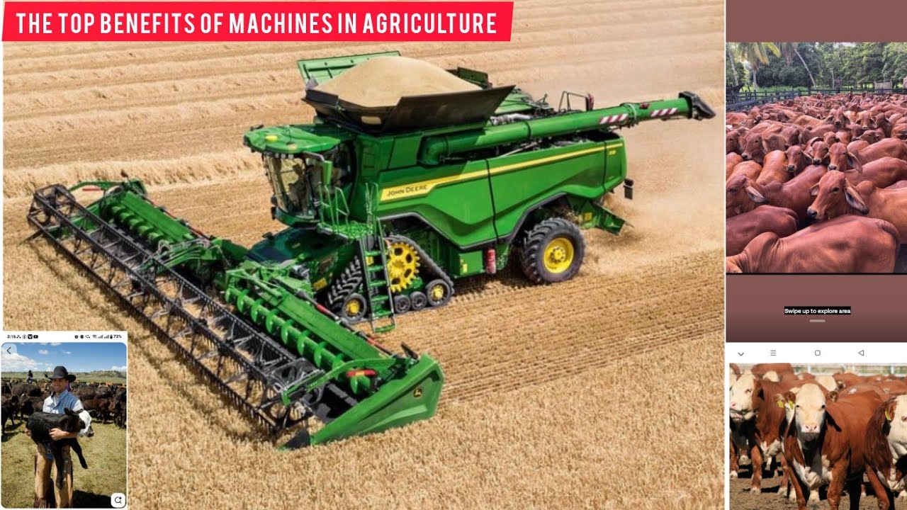 Modern Agricultural Machines: How Technology Is Transforming Farming in Today’s World.