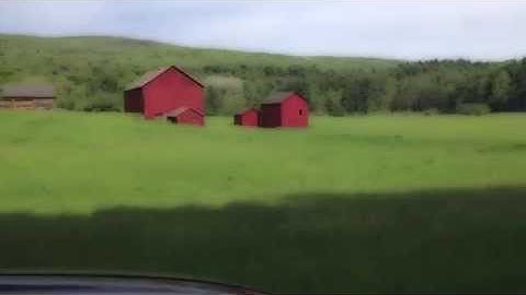 Spring! Our Drive Home in the Berkshires