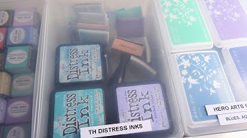 How I Store ... Ink Pads | The Card Grotto