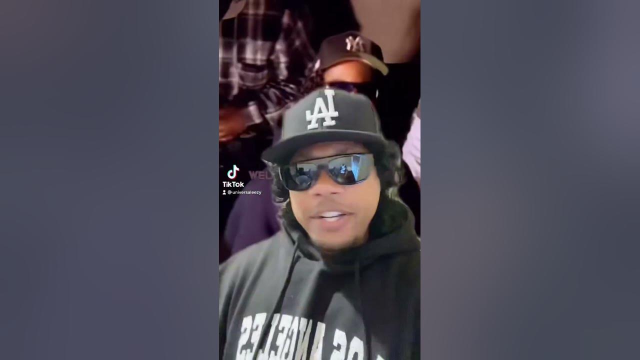 Ice Cube Look-A-Like pays tribute to Eazy-E and does B.G. Knocc Out verse “Real Muthaphuckkin G’s”