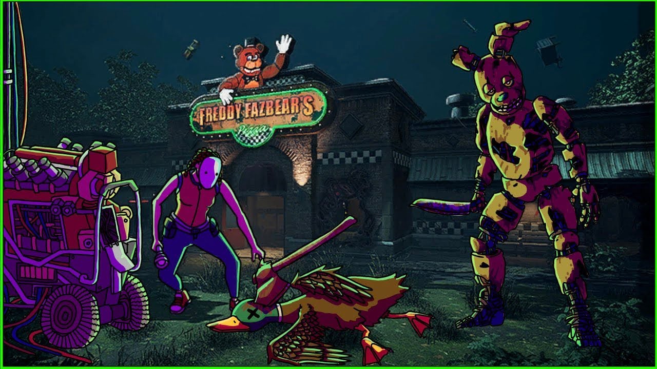 FNAF is in Dead By Daylight now - DBD customs - YouTube